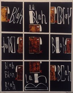 'Blah Blah the Third' by Paul Vincent (SOLD)