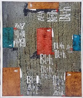 'Everywhere Blah Blah Blah' by Paul Vincent (SOLD)