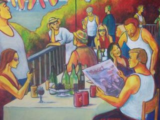 The Lunch Party by Rob McGregor (SOLD)